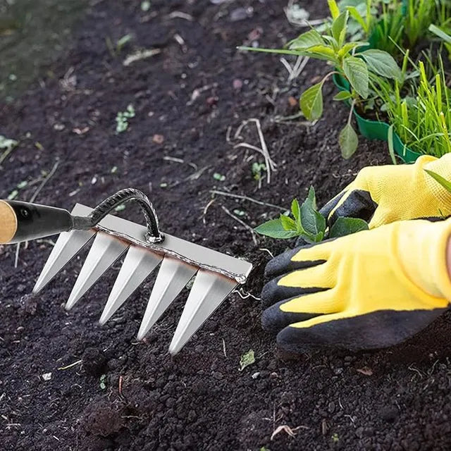 Teeth Carbon Steel Garden Weeding